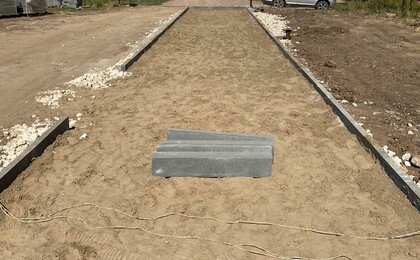 Песочное покрытие для тротуара